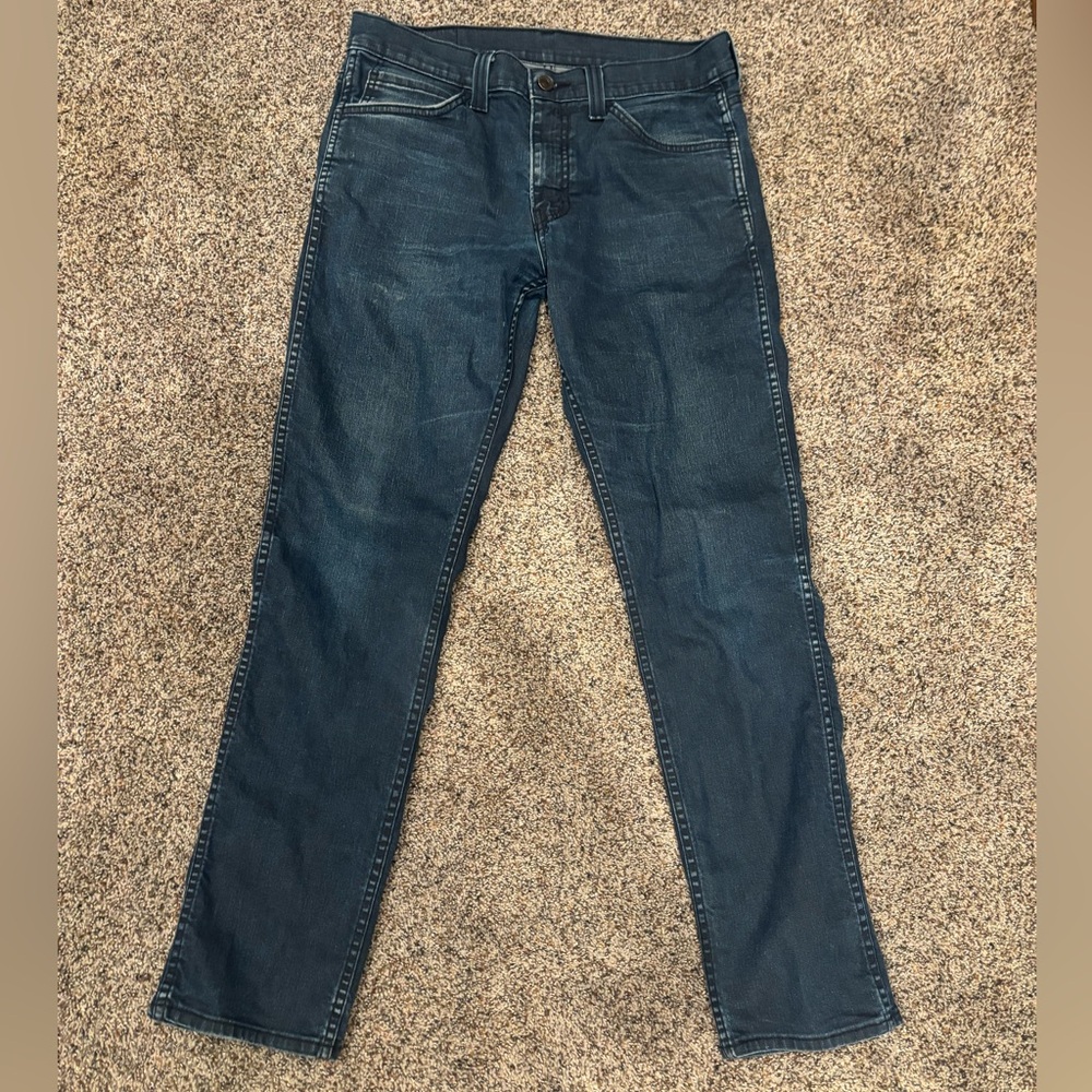 Levi’s vintage men’s 511 32 x 32 Men's Dark Blue Slim Fit Jeans denim